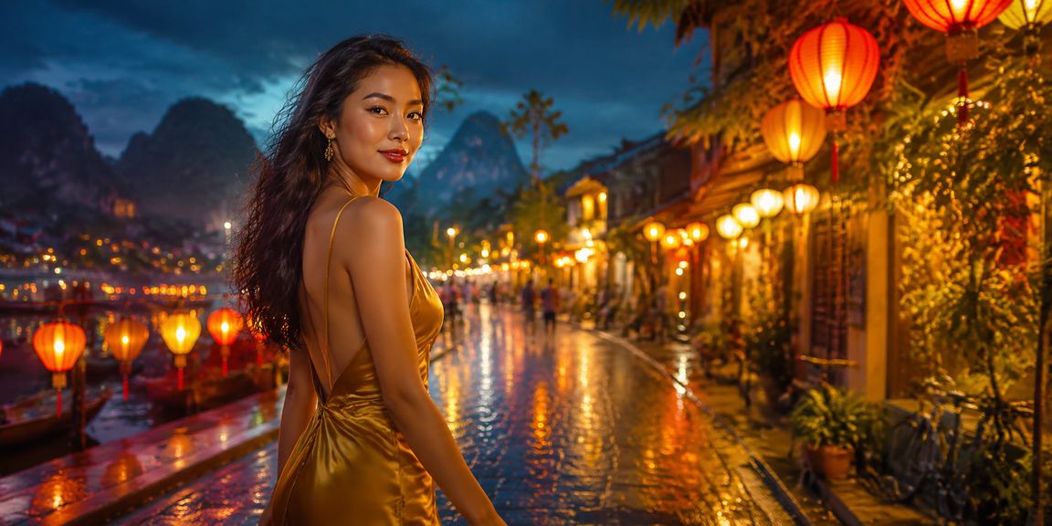 Người chơi trải nghiệm cá cược trực tuyến tại chợ đêm Ninh Bình