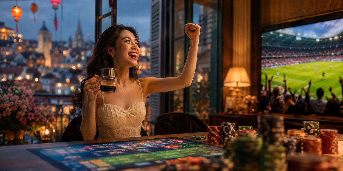 Khung cảnh trải nghiệm giải trí casino trực tuyến tại Việt Nam